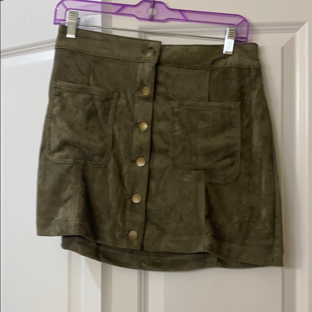 brand new button up skirt alterd state